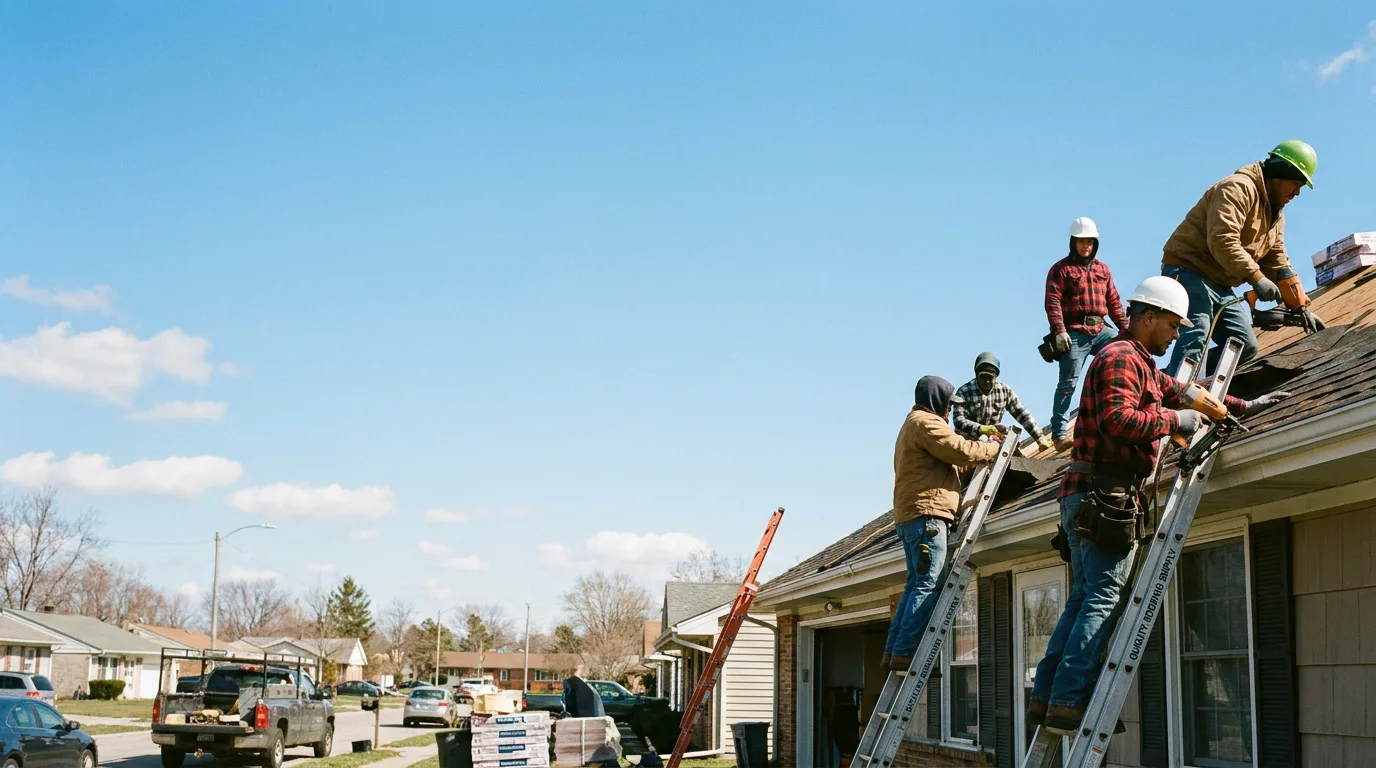 Roofing in Parker, KS near me